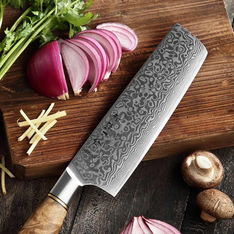 6.8" Nakiri Knife - Master Series (B30) - Xinzuo Australia
