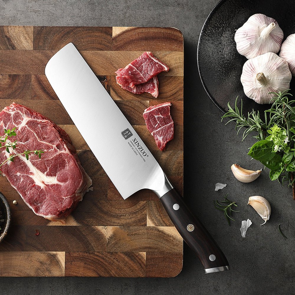 6.8" Nakiri Knife - Yu Series (B13S) - Xinzuo Australia