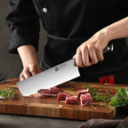 6.8" Nakiri Knife - Yu Series (B13S) - Xinzuo Australia
