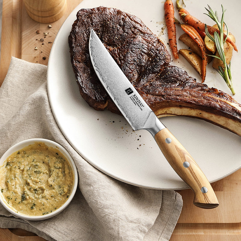 5" Steak Knife - Pin Series (X02O)