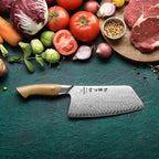 7" Chinese Cleaver - Elegant Series (B38L) - Xinzuo Australia