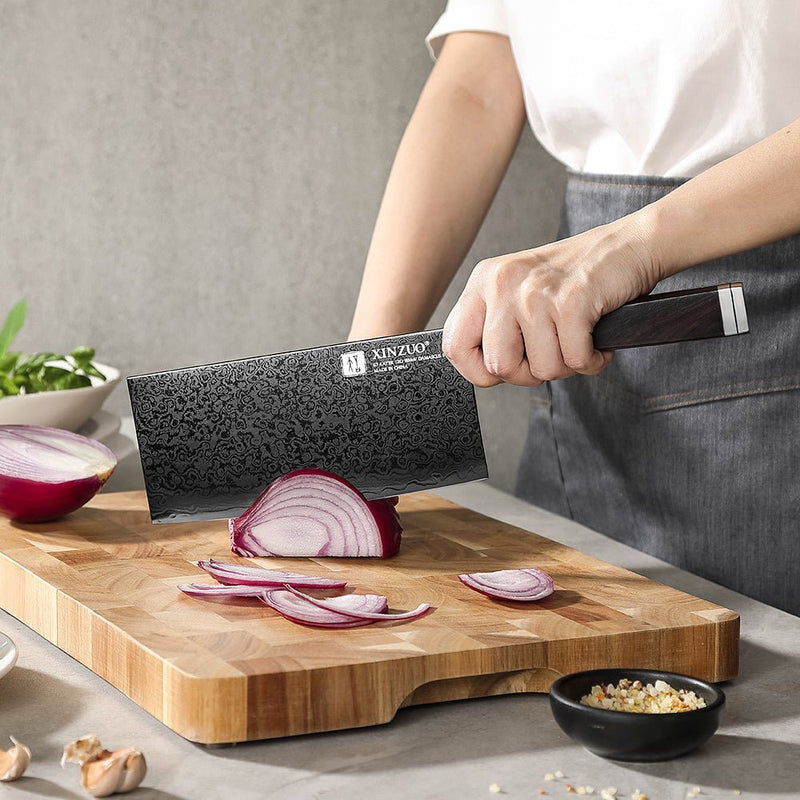 7" Chinese Cleaver - Ji Series (X08) - Xinzuo Australia