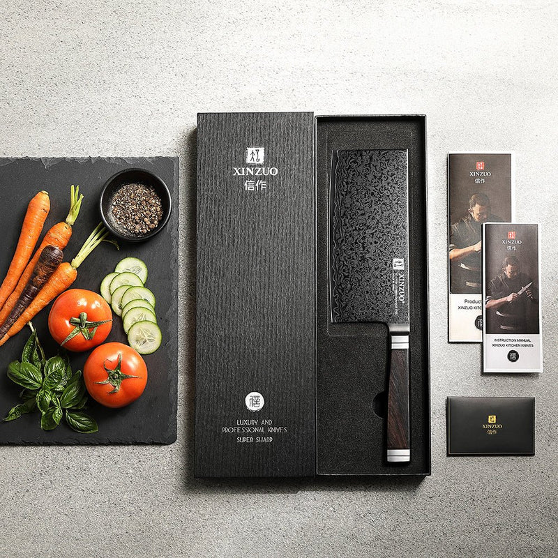 7" Chinese Cleaver - Ji Series (X08) - Xinzuo Australia