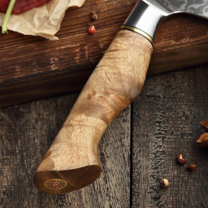 Figured sycamore, full tang