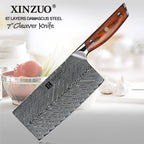 7" Chinese Cleaver - Yi Series (B27) - Xinzuo Australia