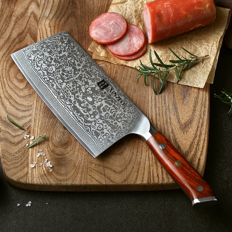 7" Chinese Cleaver - Yu Series (B13R) - Xinzuo Australia