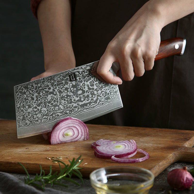 7" Chinese Cleaver - Yu Series (B13R) - Xinzuo Australia