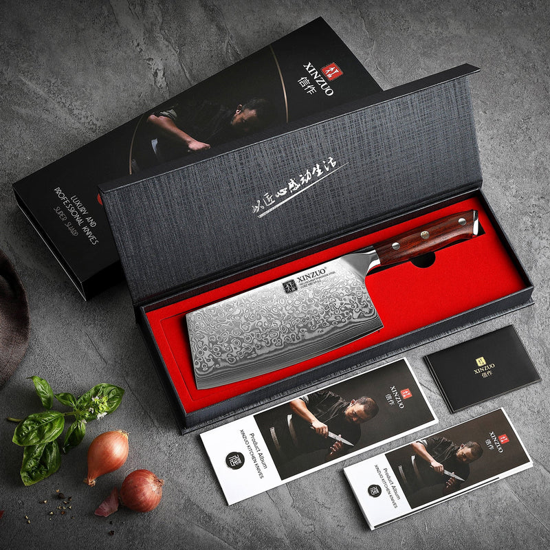 7" Chinese Cleaver - Yu Series (B13R) - Xinzuo Australia