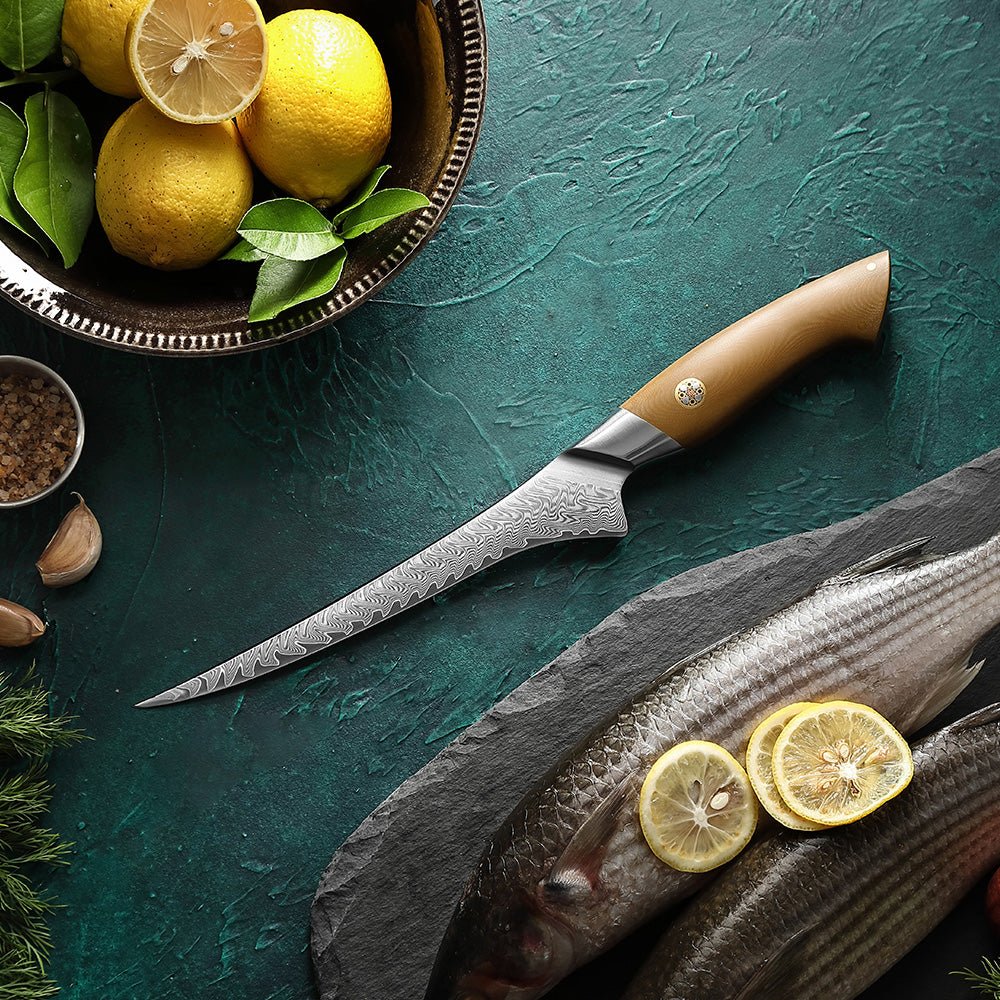 7" Fillet Knife - Elegant Series (B38L) - Xinzuo Australia