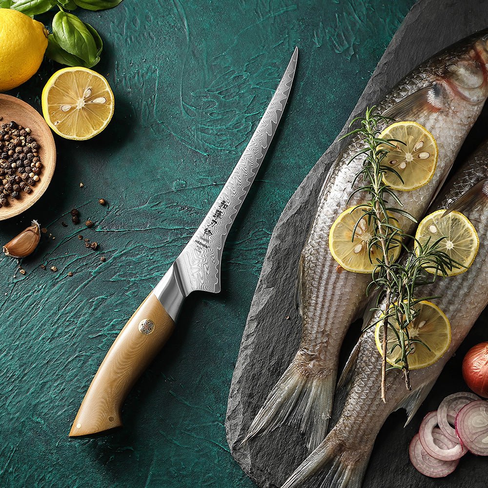 7" Fillet Knife - Elegant Series (B38L) - Xinzuo Australia