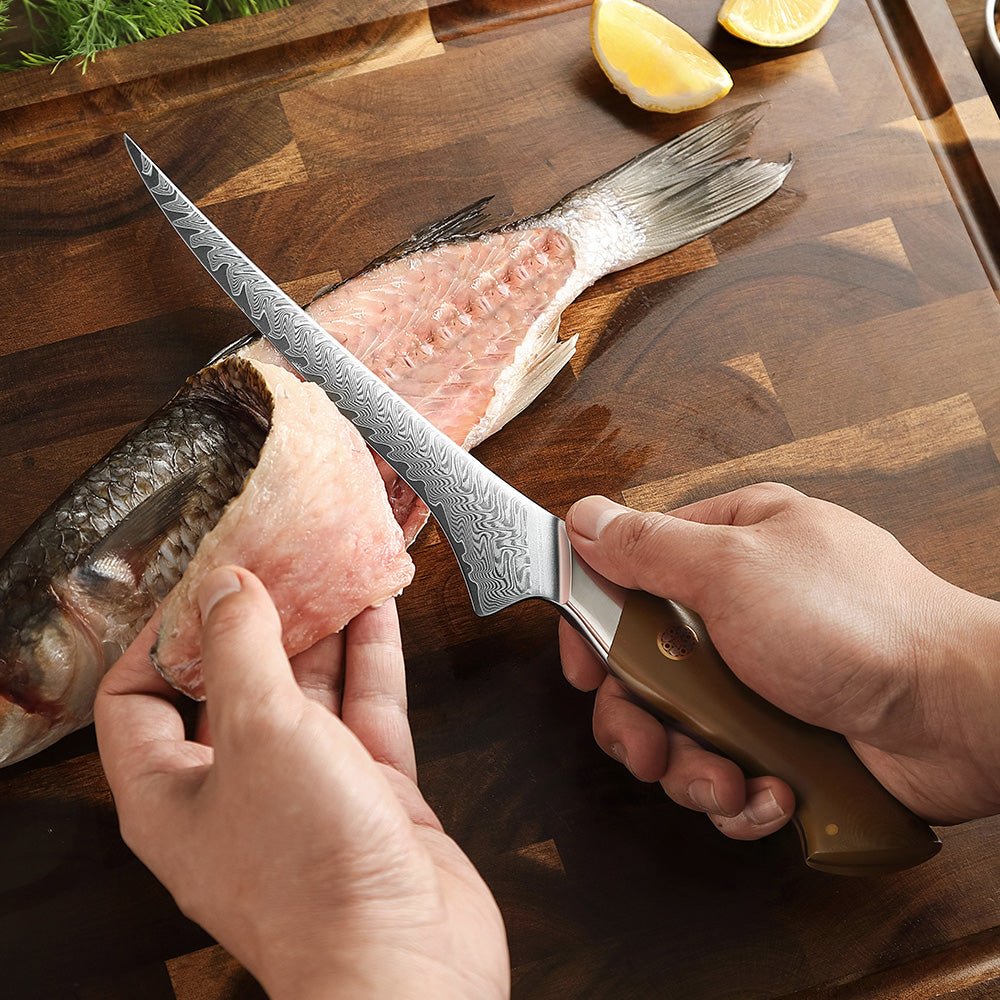 7" Fillet Knife - Elegant Series (B38L) - Xinzuo Australia