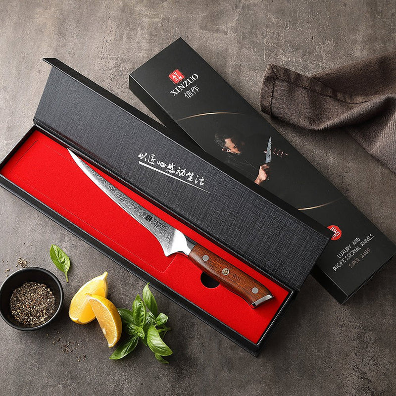 7" Fillet Knife - Yu Series (B13R) - Xinzuo Australia