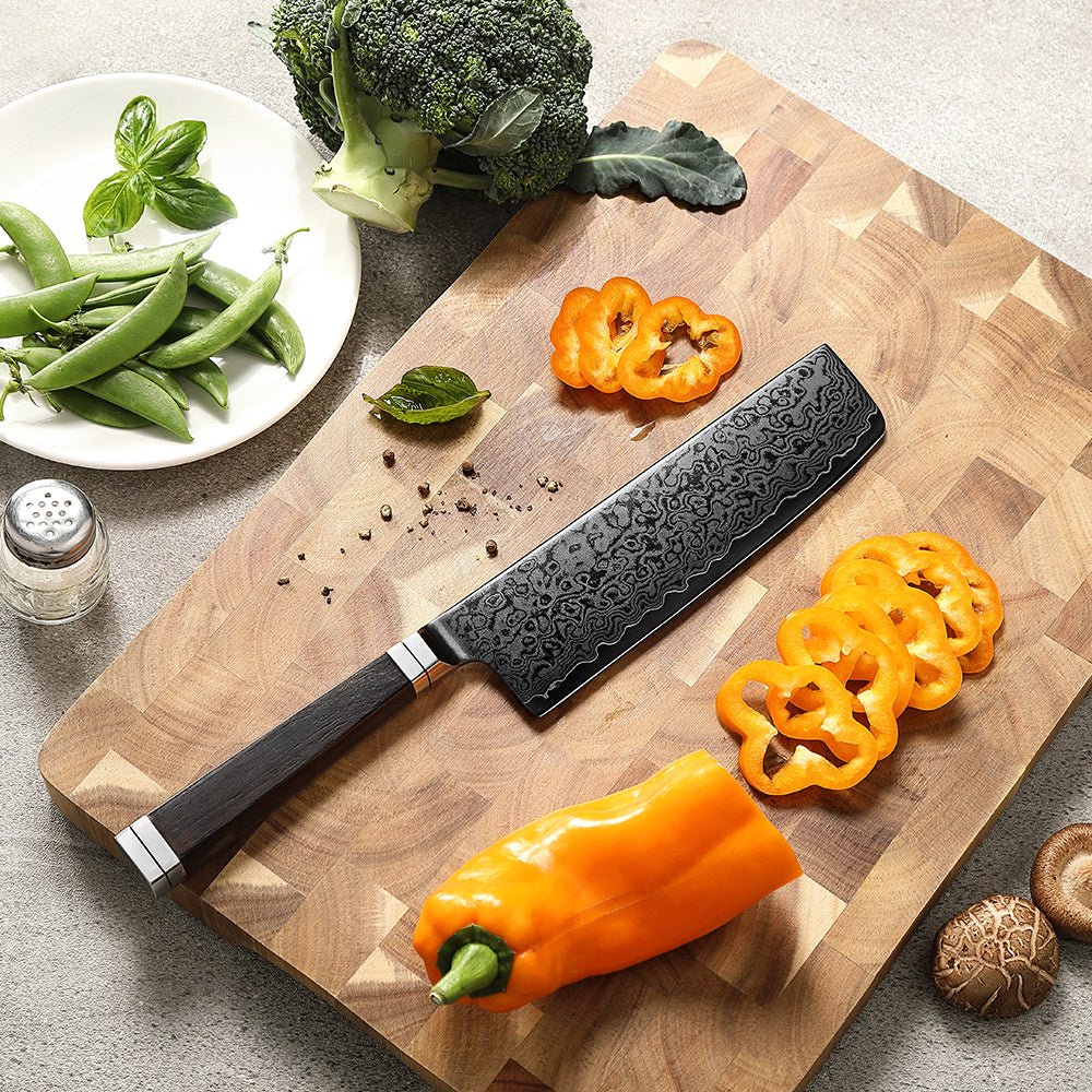 7" Nakiri Knife - Ji Series (X08) - Xinzuo Australia