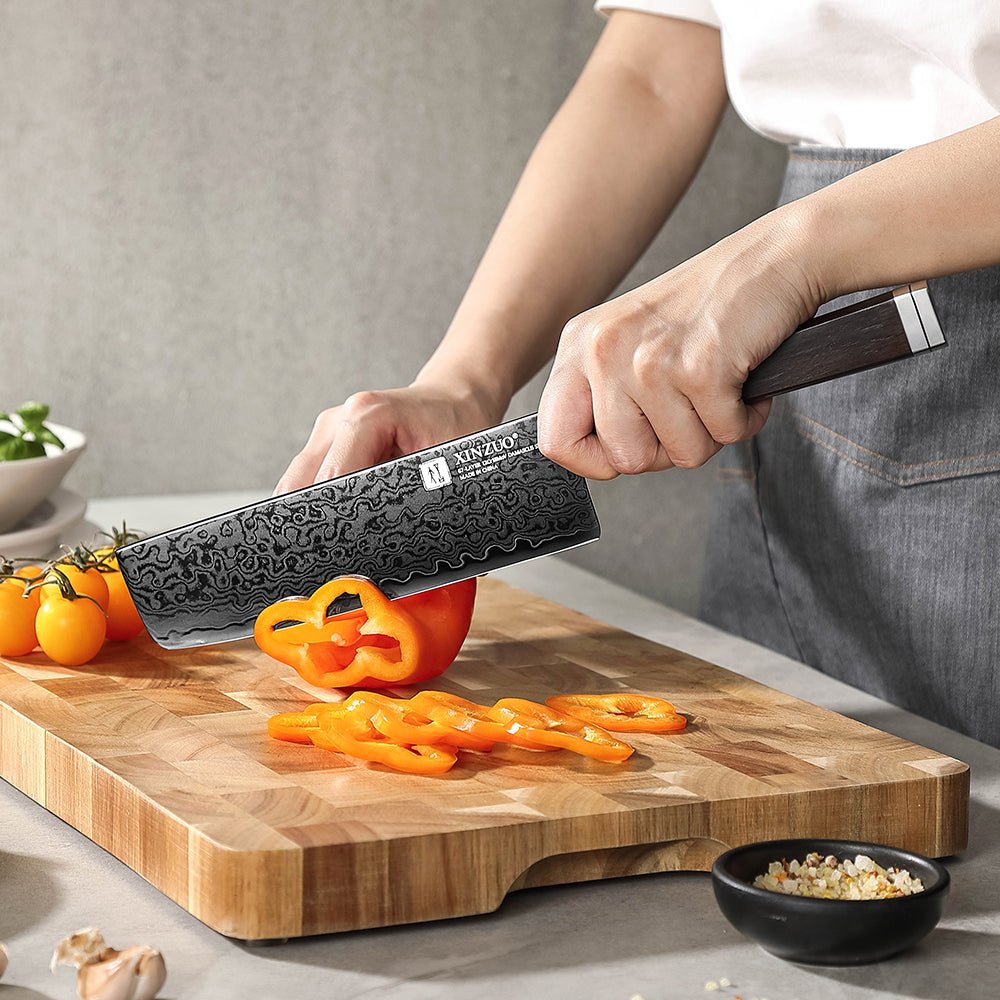Full-tang ebony, built to be worked