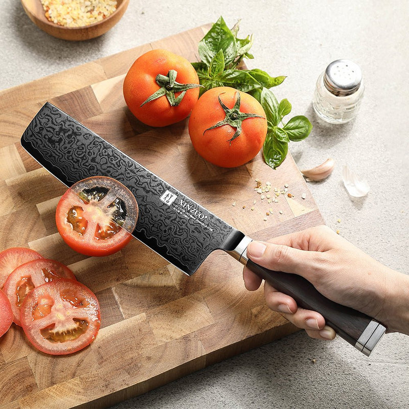 7" Nakiri Knife - Ji Series (X08) - Xinzuo Australia