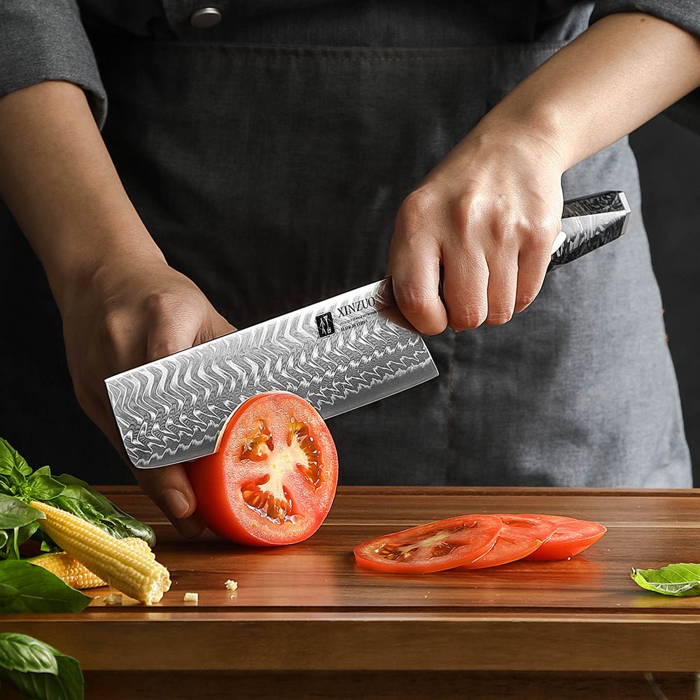 7" Nakiri Knife - Li Series (X04) - Xinzuo Australia