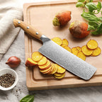 7" Nakiri Knife - Pin Series (X020) - Xinzuo Australia