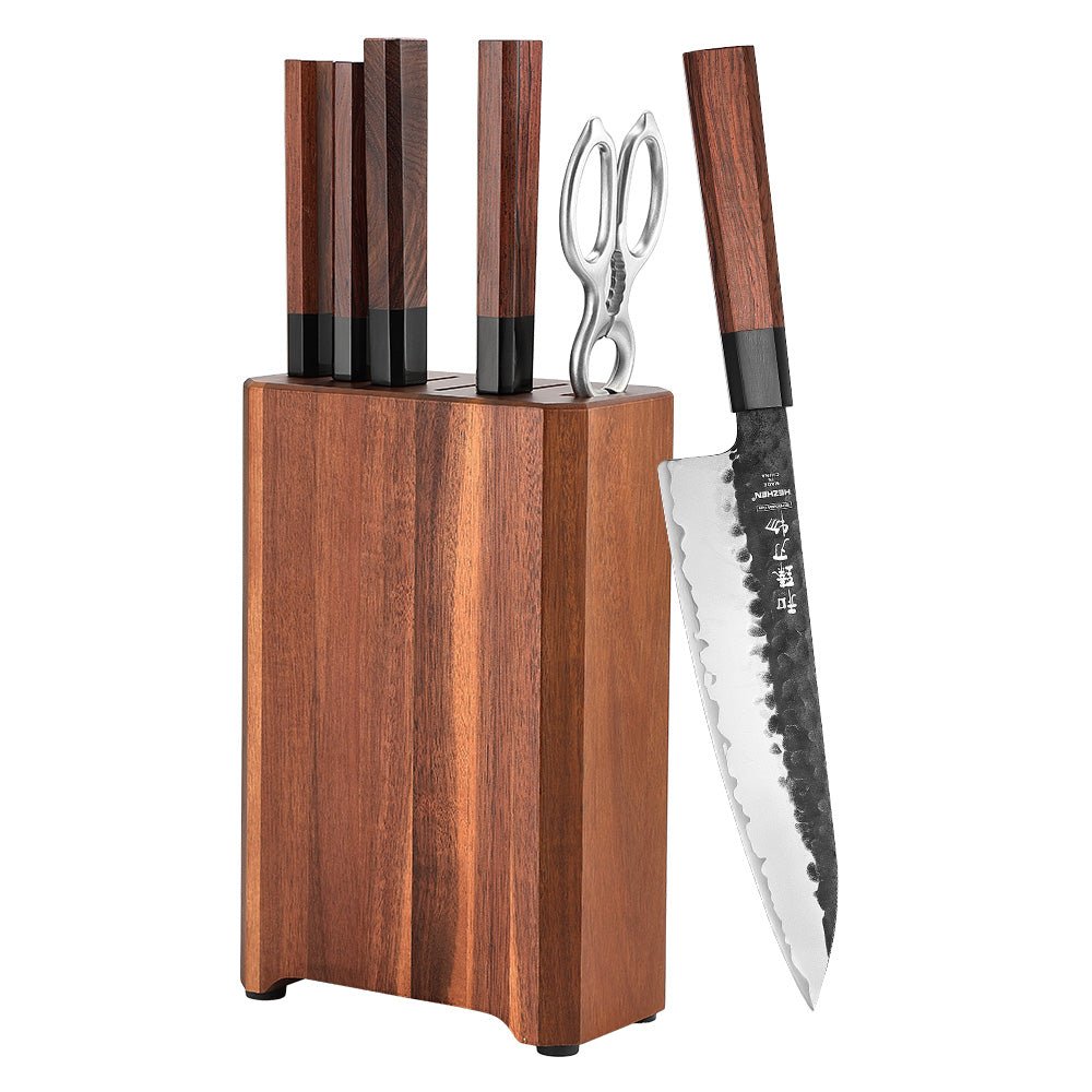 7-Piece Knife Set - Retro Series (PM8S) - Xinzuo Australia