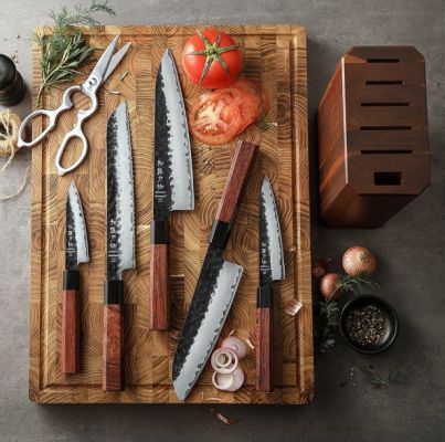 7 - Piece Knife Set - Retro Series (PM8S) - Xinzuo Australia