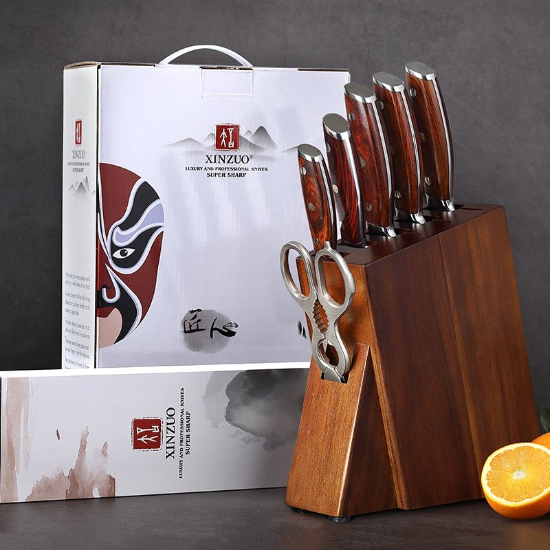 7 - Piece Knife Set - Yi Series (B27) - Xinzuo Australia