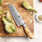 7" Santoku Knife - Lan Series (B37)