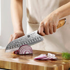 7" Santoku Knife B37 - Xinzuo Australia