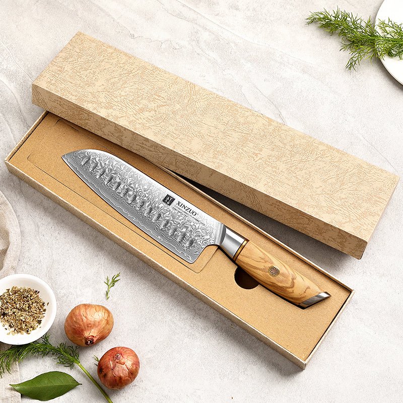 7" Santoku Knife B37 - Xinzuo Australia