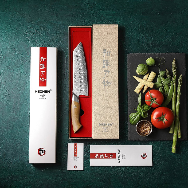 7" Santoku Knife - Elegant Series (B38L) - Xinzuo Australia