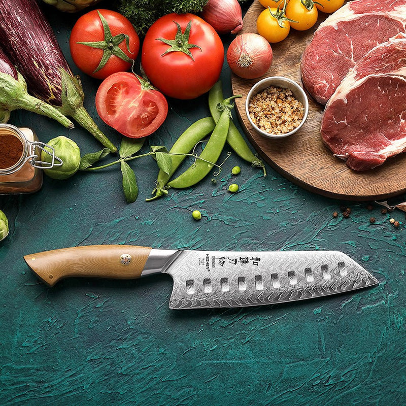 7" Santoku Knife - Elegant Series (B38L) - Xinzuo Australia