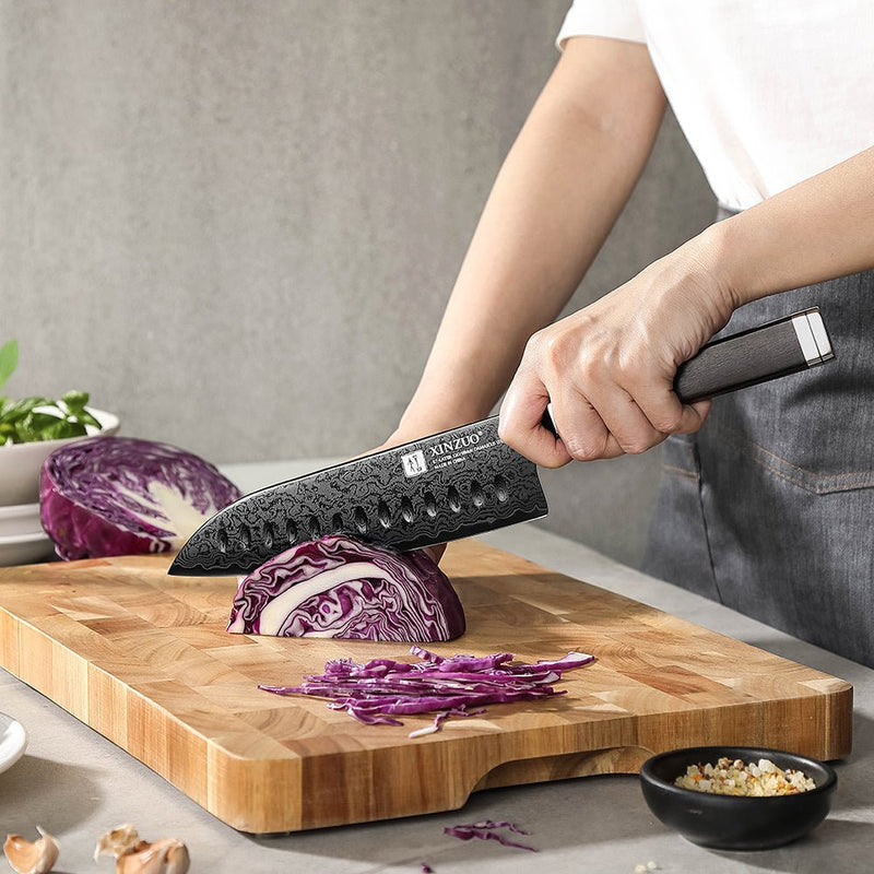 7" Santoku Knife - Ji Series (X08) - Xinzuo Australia
