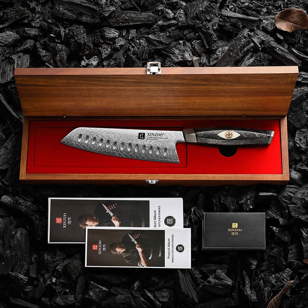 One knife. Most of the board.