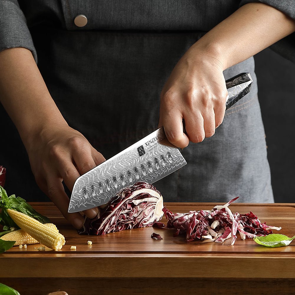 7" Santoku Knife - Li Series (X04) - Xinzuo Australia