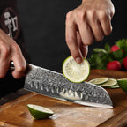 7" Santoku Knife - Master Series (B30) - Xinzuo Australia