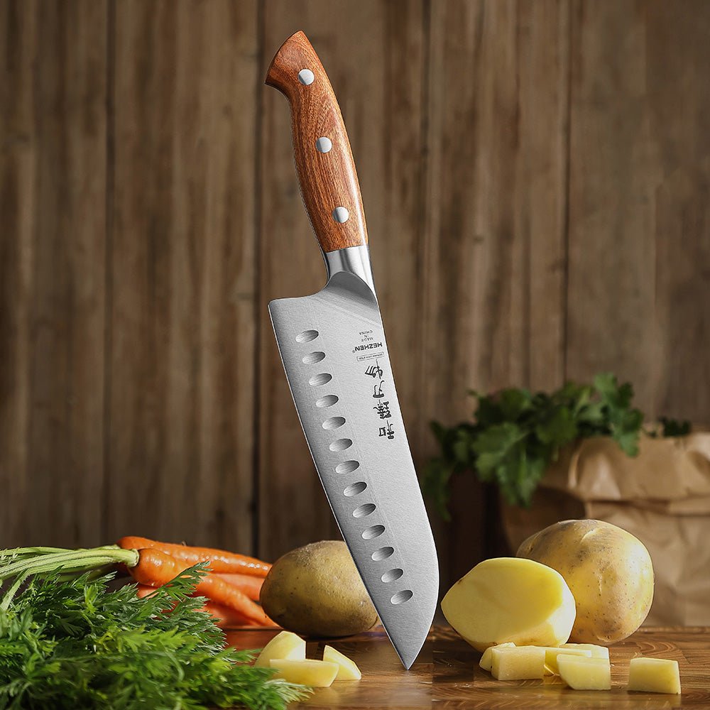 7" Santoku Knife X02 - Xinzuo Australia