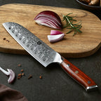 7" Santoku Knife - Yu Series (B13R) - Xinzuo Australia