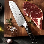 7" Santoku Knife - Yu Series (B13S) - Xinzuo Australia