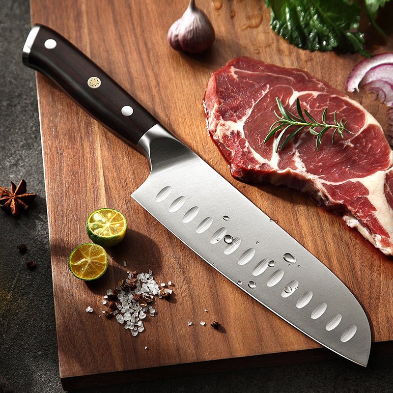 7" Santoku Knife - Yu Series (B13S) - Xinzuo Australia