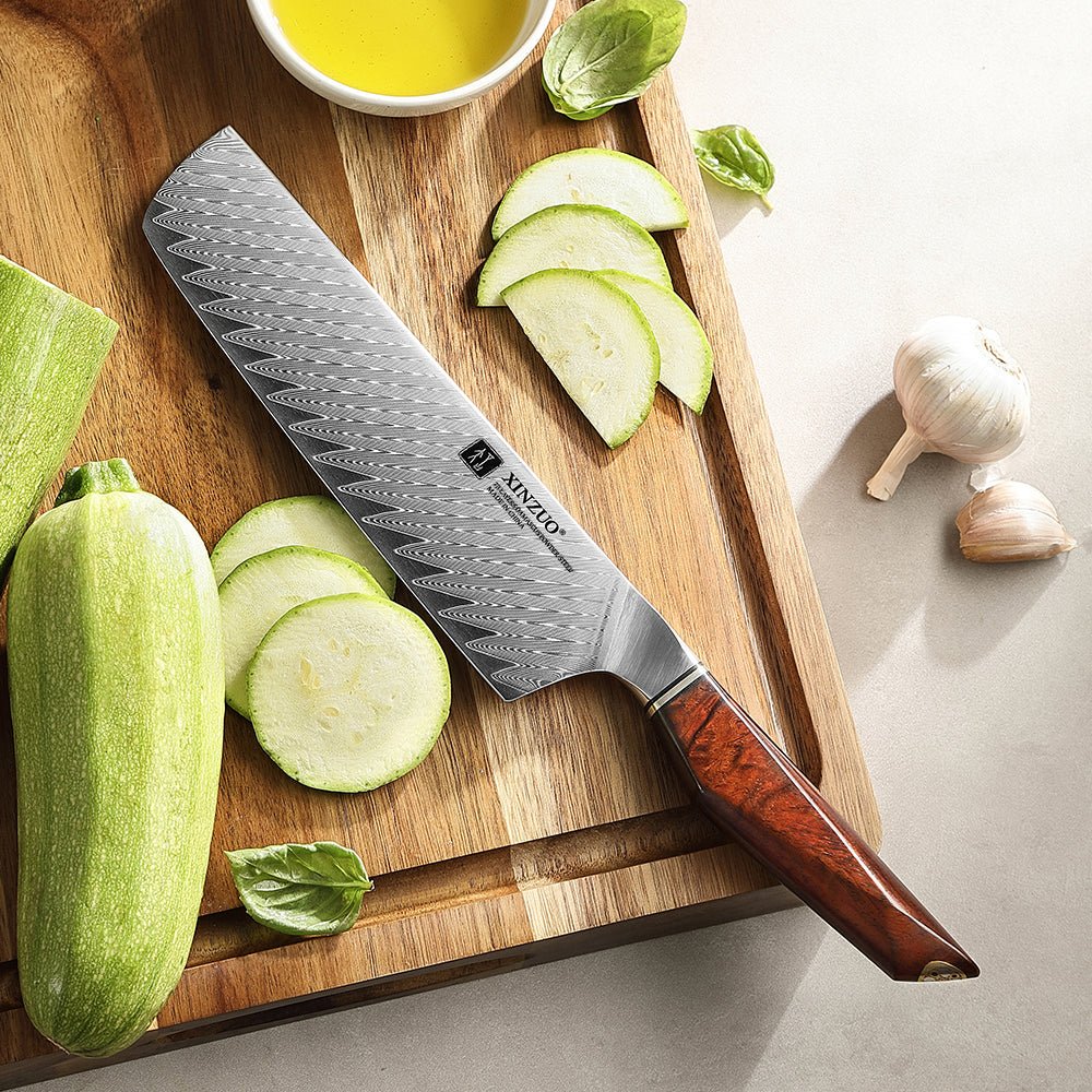 7.5" Nakiri Knife - Uliassi Series (X03) - Xinzuo Australia