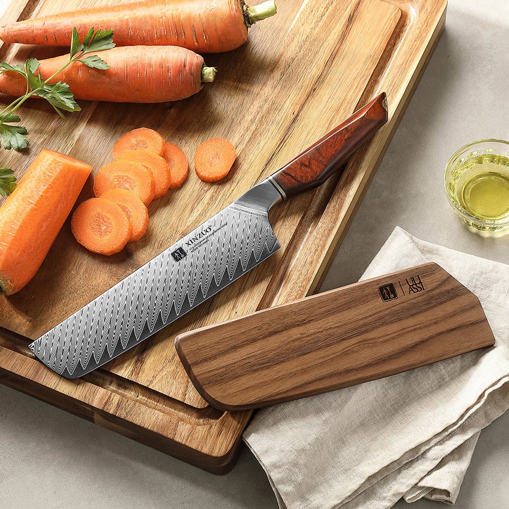 7.5" Nakiri Knife - Uliassi Series (X03) - Xinzuo Australia