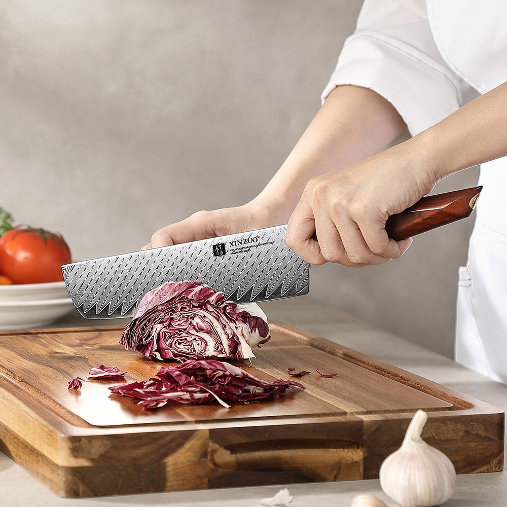 7.5" Nakiri Knife - Uliassi Series (X03) - Xinzuo Australia