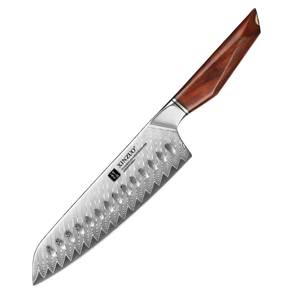 7.5" Santoku Knife - Uliassi Series (X03) - Xinzuo Australia