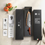 7.5" Santoku Knife - Uliassi Series (X03) - Xinzuo Australia