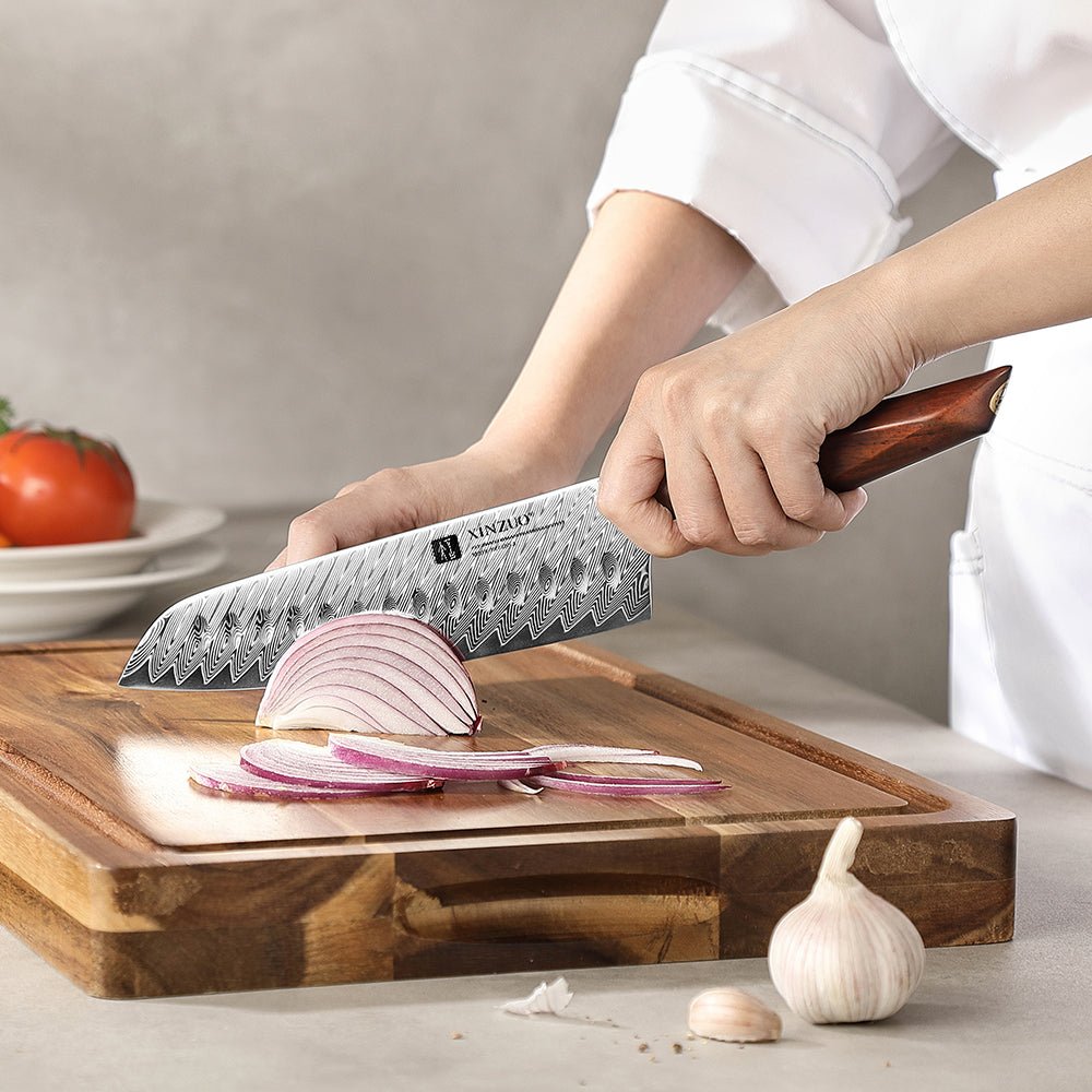 7.5" Santoku Knife - Uliassi Series (X03) - Xinzuo Australia