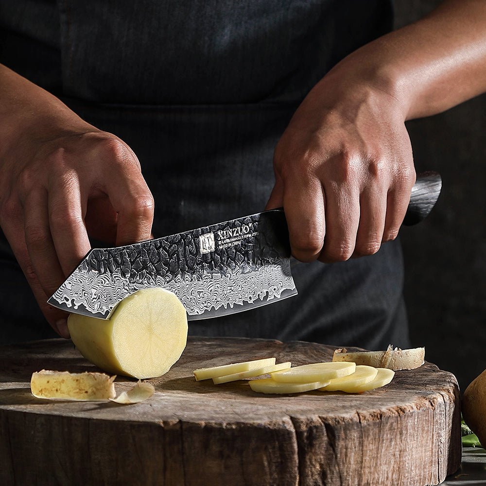 10Cr15CoMoV Core, 67-Layer Damascus