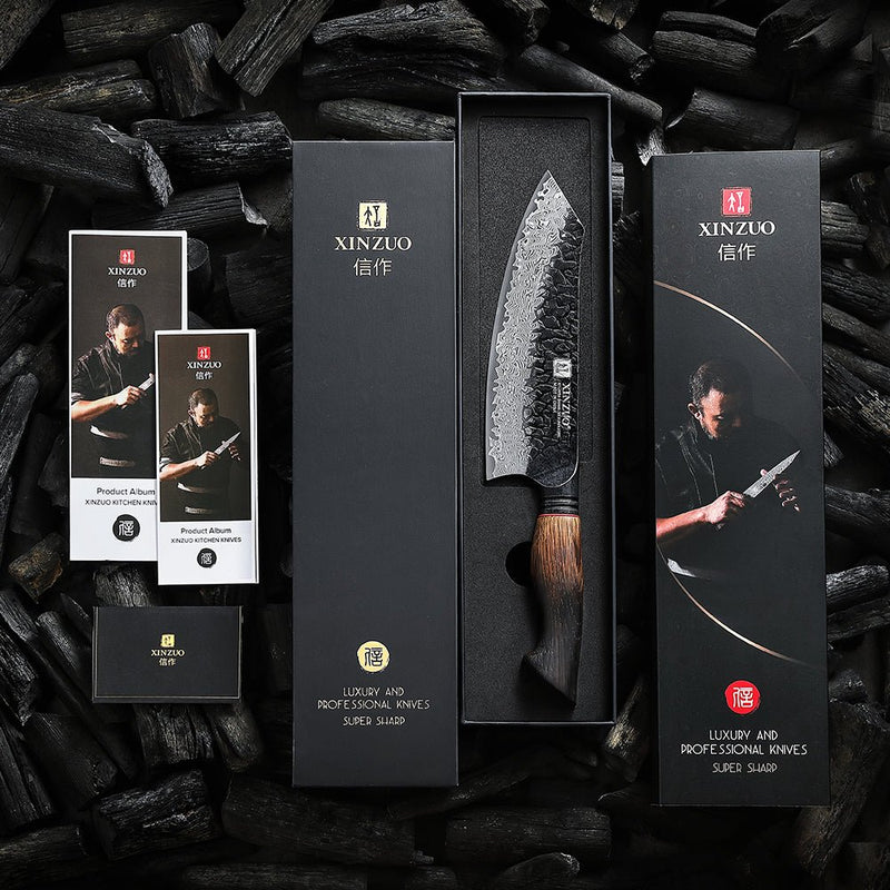 7.5" Santoku Knife X06 - Xinzuo Australia