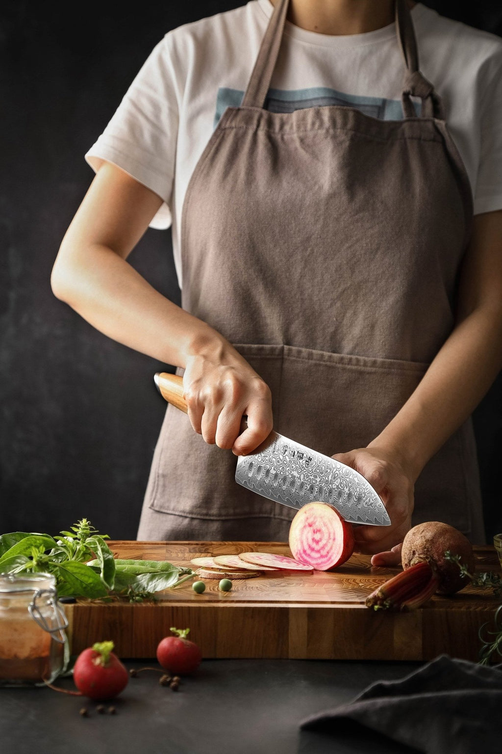 7.5" Santoku Knife - X1 Series (X01) - Xinzuo Australia
