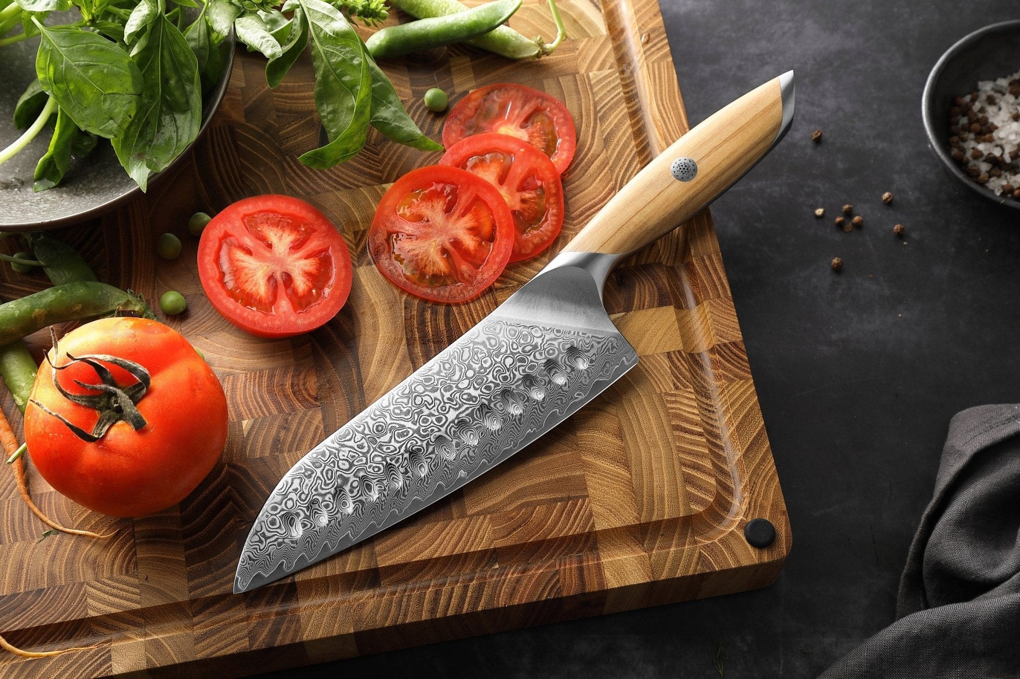 7.5" Santoku Knife - X1 Series (X01) - Xinzuo Australia