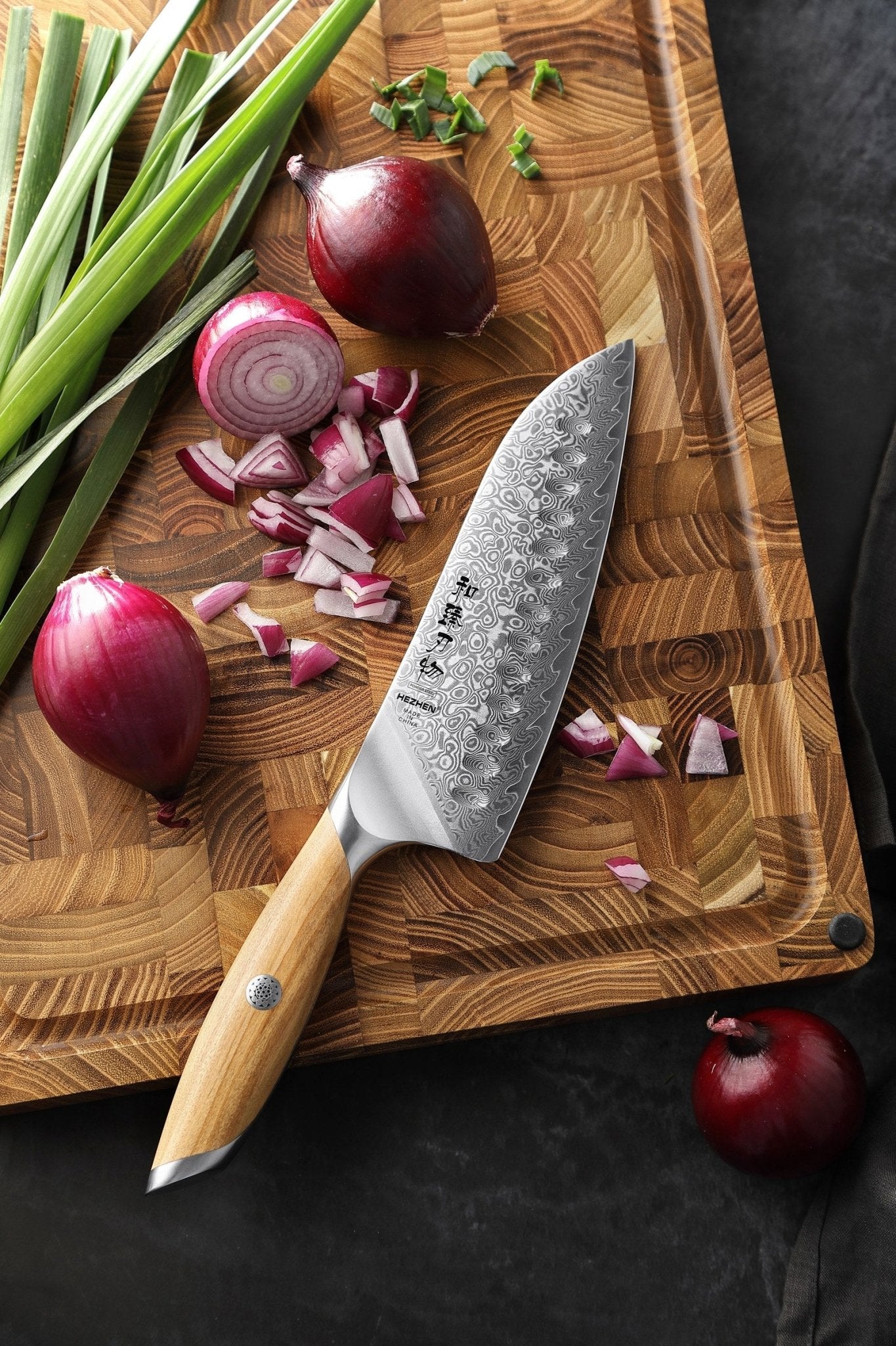 7.5" Santoku Knife - X1 Series (X01) - Xinzuo Australia