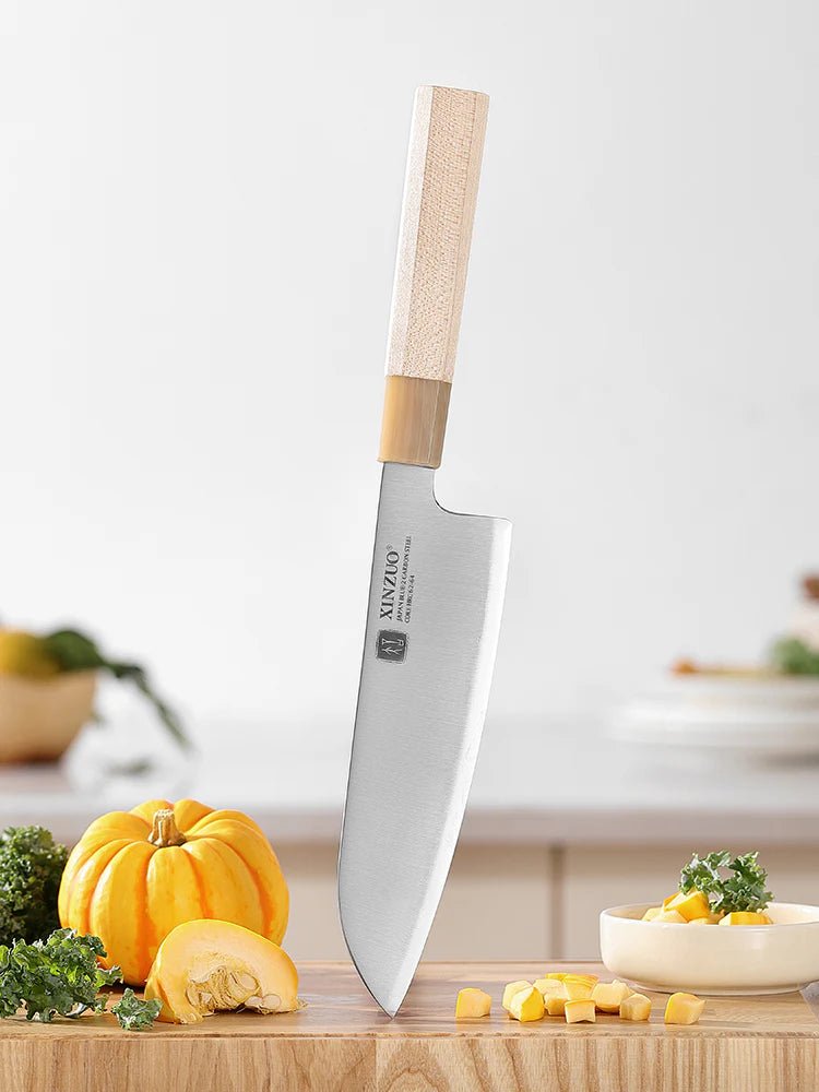 7.5" Santoku Knife - Zhen Series (PM8M) - Xinzuo Australia