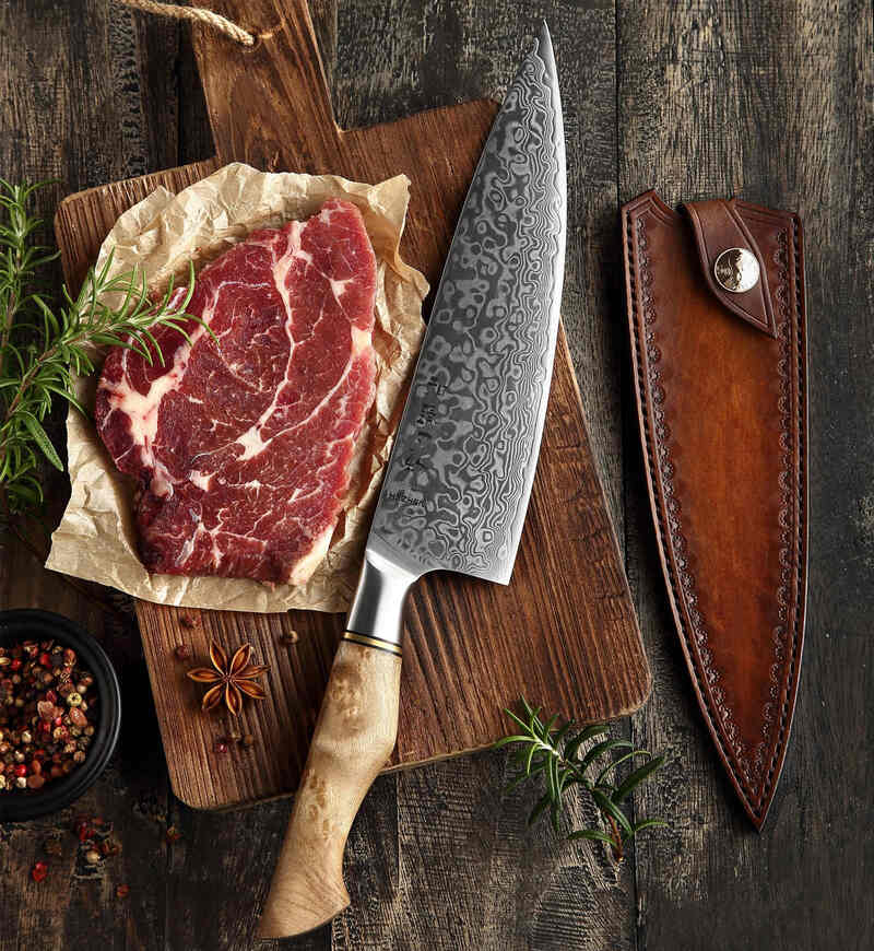 8" Chef Knife - Master Series (B30) - Xinzuo Australia